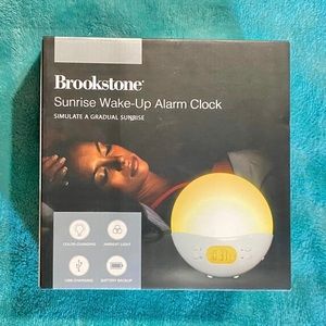 Brookstone Sunrise Wake-Up Alarm Clock